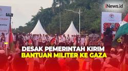 Kecam Genosida Israel, Massa Desak Pemerintah Kirim Bantuan Militer ke Gaza