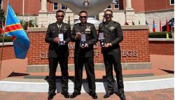 Keren, 3 Perwira TNI AD Raih Prestasi di US Army Command and General Staff College 