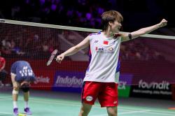 Ekspresi Tunggal Putri China Chen Yu Fei Juara Indonesia Open 2024