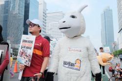 Kenalkan Program Qurbanmu, Lazismu Hadirkan Samu dan Domu di CFD<