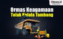 Infografis Ormas Keagamaan Tolak Kelola Tambang