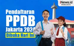 Infografis Pendaftaran PPDB Jakarta 2024 Dibuka Hari Ini