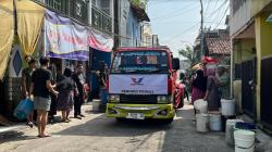 Dapat Bantuan Air Bersih dari Perindo, Warga Antapani Bandung: Alhamdulillah Bermanfaat