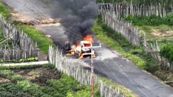 Aksi Brutal OPM di Paniai, Bakar Mobil dan Tembak Mati Sopir Angkot