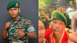 Membanggakan, Prada Rio Tirto Prajurit TNI AD Menang Lawan Petarung MMA China<