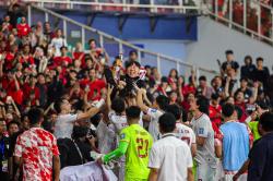 Shin Tae-yong Diangkat Para Pemain usai Bawa Garuda Lolos Piala Asia 2027 