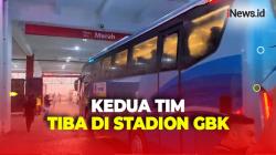 Jelang Indonesia Vs Filipina, Kedua Tim Telah Tiba di Stadion GBK