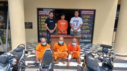 Polisi Tangkap 3 Komplotan Pencuri Motor di Serang, 1 Orang Ditembak<