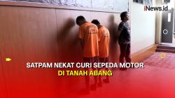 Demi Biaya Persalinan Istri, Satpam Nekat Curi Sepeda Motor di Tanah Abang 