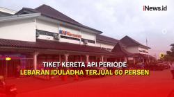Jelang Mudik Iduladha, Penjualan Tiket Kereta Api di Palembang Capai 60 Persen 