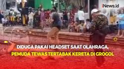 Pemuda Tewas Tertabrak Kereta di Grogol, Diduga Pakai Headset saat Berolahraga