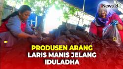 Laris Manis! Produsen Arang di Bojonegoro Banjir Pesanan Jelang Iduladha