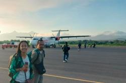 Bandara Frans Seda Maumere Ditutup Imbas Erupsi Gunung Lewotobi Laki-laki<