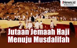 Infografis Jutaan Jemaah Haji ke Muzdalifah untuk Mabit lalu Lempar Jumrah di Mina