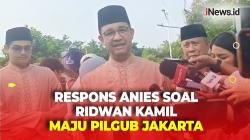 Soal Ridwan Kamil Maju di Pilgub Jakarta, Anies Baswedan: Lebih Penting Pikirkan Nasib Warga
