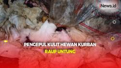 Berkah Iduladha, Pengepul Kulit Hewan Kurban di Ciracas Jaktim Raup Untung 