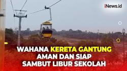 Hadapi Lonjakan Pengunjung saat Libur Sekolah, TMII Pastikan Wahana Kereta Gantung Aman