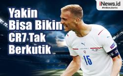 Infografis Kapten Republik Ceko Yakin Bisa Bikin Cristiano Ronaldo Tak Berkutik