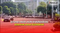Begini Arus Lalin Bundaran Senayan Arah Sudirman Usai Libur Panjang Iduladha 2024