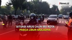 Hari Pertama Masuk Kerja Pasca Libur Iduladha, Arus Lalin Ibu Kota Ramai Lancar
