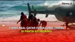 3 WNA Asal Qatar Tergulung Ombak di Pantai Kelingking Nusa Penida, 1 Tewas 