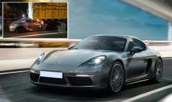 Porsche 718 Cayman Ringsek Tabrak Truk, Ngeri Segini Harganya