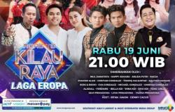 Nuansa Euforia Piala Eropa 2024, Road To Kilau Raya Hadirkan Kolaborasi Radja, Inul Daratista dan Cristian Gonzalez