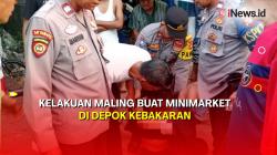 Minimarket di Depok Terbakar, Pencuri yang Terjebak Minta Tolong ke Warga 