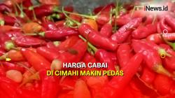 Harga Cabai di Cimahi Meroket, Tembus Rp75.000 per Kg 