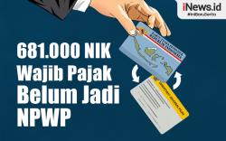 Infografis 681.000 NIK Wajib Pajak Belum Jadi NPWP