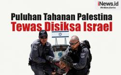 Infografis Puluhan Tahanan Palestina Tewas Disiksa di Penjara Israel