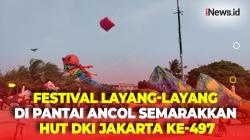 Festival Layang-Layang Internasional di Pantai Ancol Semarakkan HUT DKI Jakarta ke-497