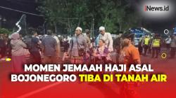 Sujud Syukur, Jemaah Haji Kloter Pertama Asal Bojonegoro Tiba di Tanah Air
