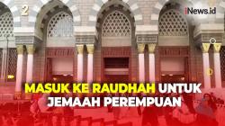 Masuk ke Raudhah, Jemaah Perempuan Ternyata Bisa Tanpa Aplikasi Nusuk