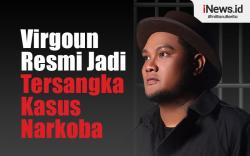 Infografis Virgoun Resmi Jadi Tersangka Kasus Narkoba