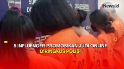 Promosikan Judi Online, 5 Influencer di Banten Diringkus Polisi 