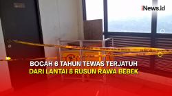 Pulang Mengaji, Bocah Tewas Terjatuh dari Lantai 8 Rusun Rawa Bebek Jaktim