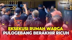 Eksekusi Rumah Warga Pulogebang Berakhir Ricuh