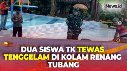 Nahas! Dua Siswa TK Tewas Tenggelam di Kolam Renang Tuban