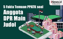 Infografis 5 Fakta Temuan PPATK soal Anggota DPR Main Judi Online