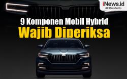 Infografis Deretan Komponen Mobil Hybrid yang Wajib Diperiksa