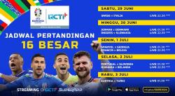 Link Live Streaming Babak 16 Besar Euro 2024 di RCTI+