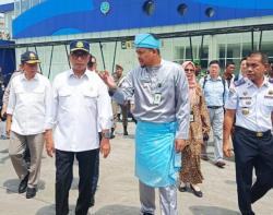Evaluasi Proyek BRT Rp1,8 Triliun, Menhub Tinjau Terminal Terpadu Amplas di Medan<