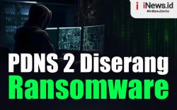 Infografis PDNS 2 Diserang Ransomware Brain Cipher