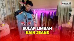 Kreatif! Pemuda di Blitar Sulap Limbah Kain Jeans Jadi Barang Bernilai Jual Tinggi