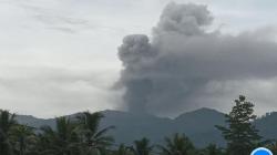 Gunung Dukono di Pulau Halmahera Erupsi, Abu Letusan Setinggi 1.000 Meter dari Puncak<