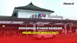 Libur Panjang Sekolah, 11 Ribu Penumpang Padati Stasiun Bandung 