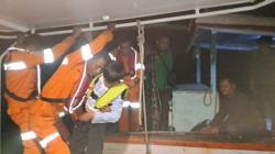 KM Sinar Jaya Mati Mesin di Perairan Rebo Bangka, 13 Kru Kapal Dievakuasi<