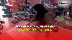 Berkah Tahun Ajaran Baru, Perajin Tas Pensil di Jombang Banjir Pesanan 