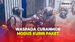 Bermodus Kurir Paket, Aksi Curanmor di Rawamangun Gasak 3 Motor dalam Sepekan